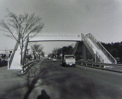 緑町一丁目の歩道橋