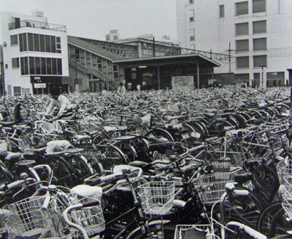 あふれる自転車