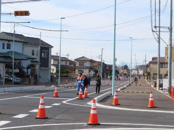 道路の様子の写真