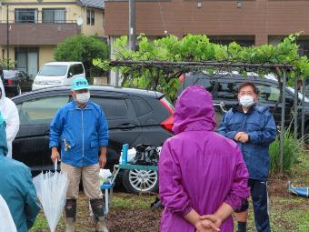 市長挨拶の様子