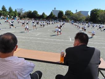 中央小運動会の様子