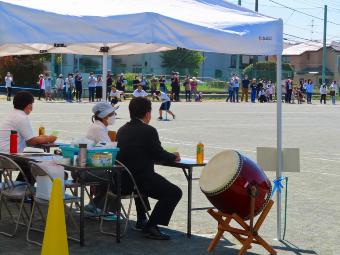 28日山口小学校運動会の写真