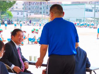 28日和田小学校運動会の写真